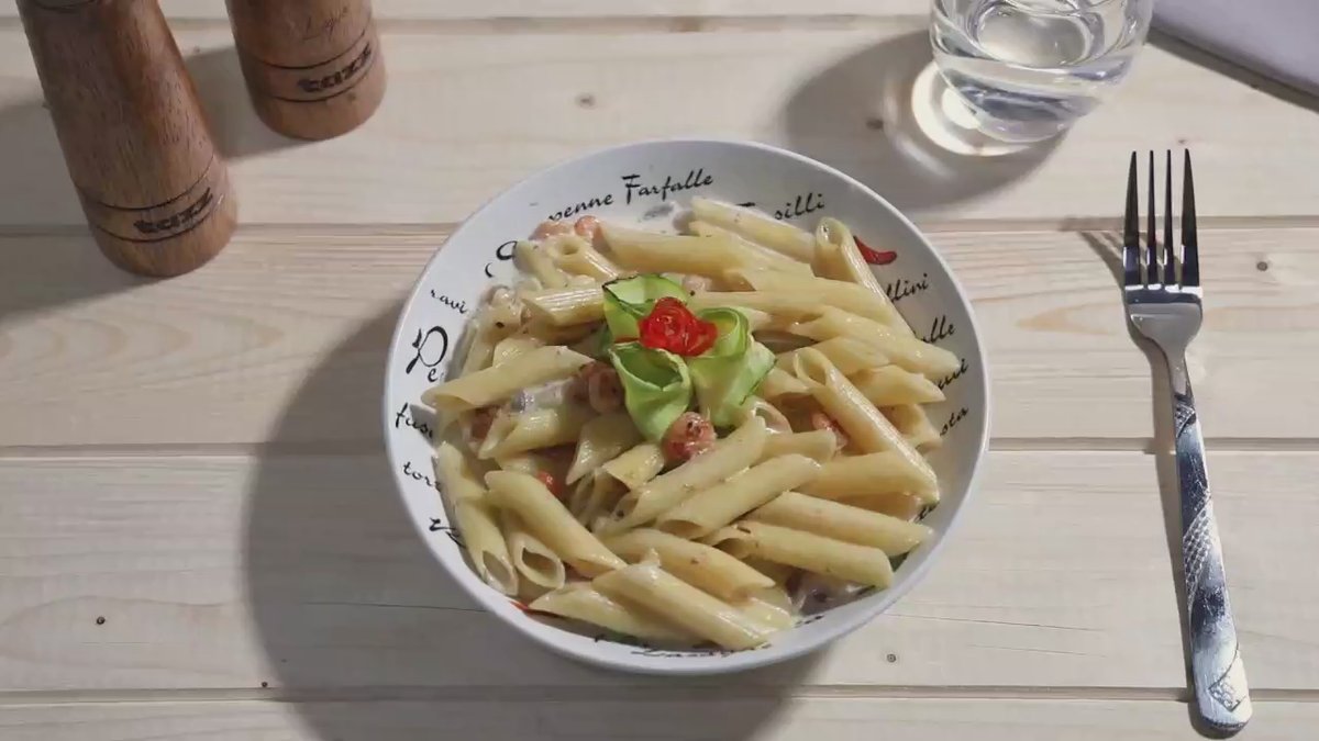 Penne cu creveti