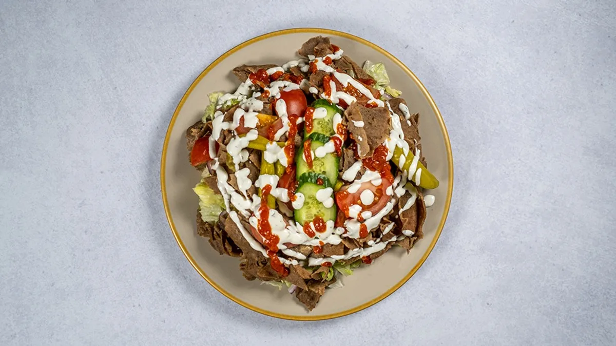 (6.) Kebabsallad