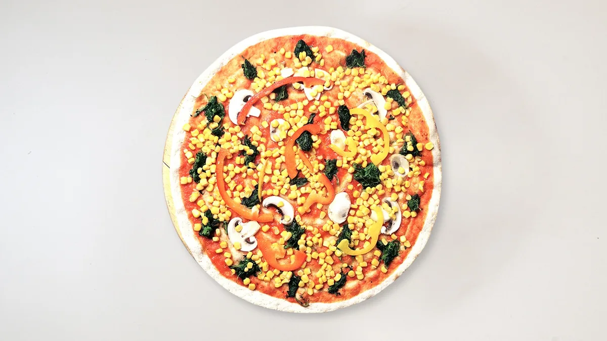 Pizza Vegan Spinaci