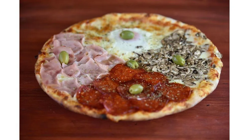 Quattro stagioni pizza 33cm