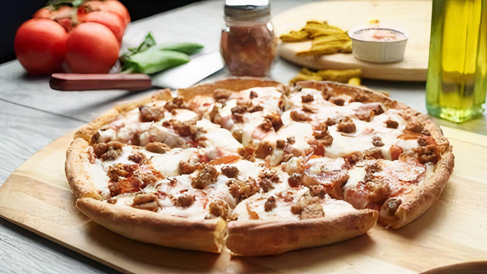 All Meat Pizza
