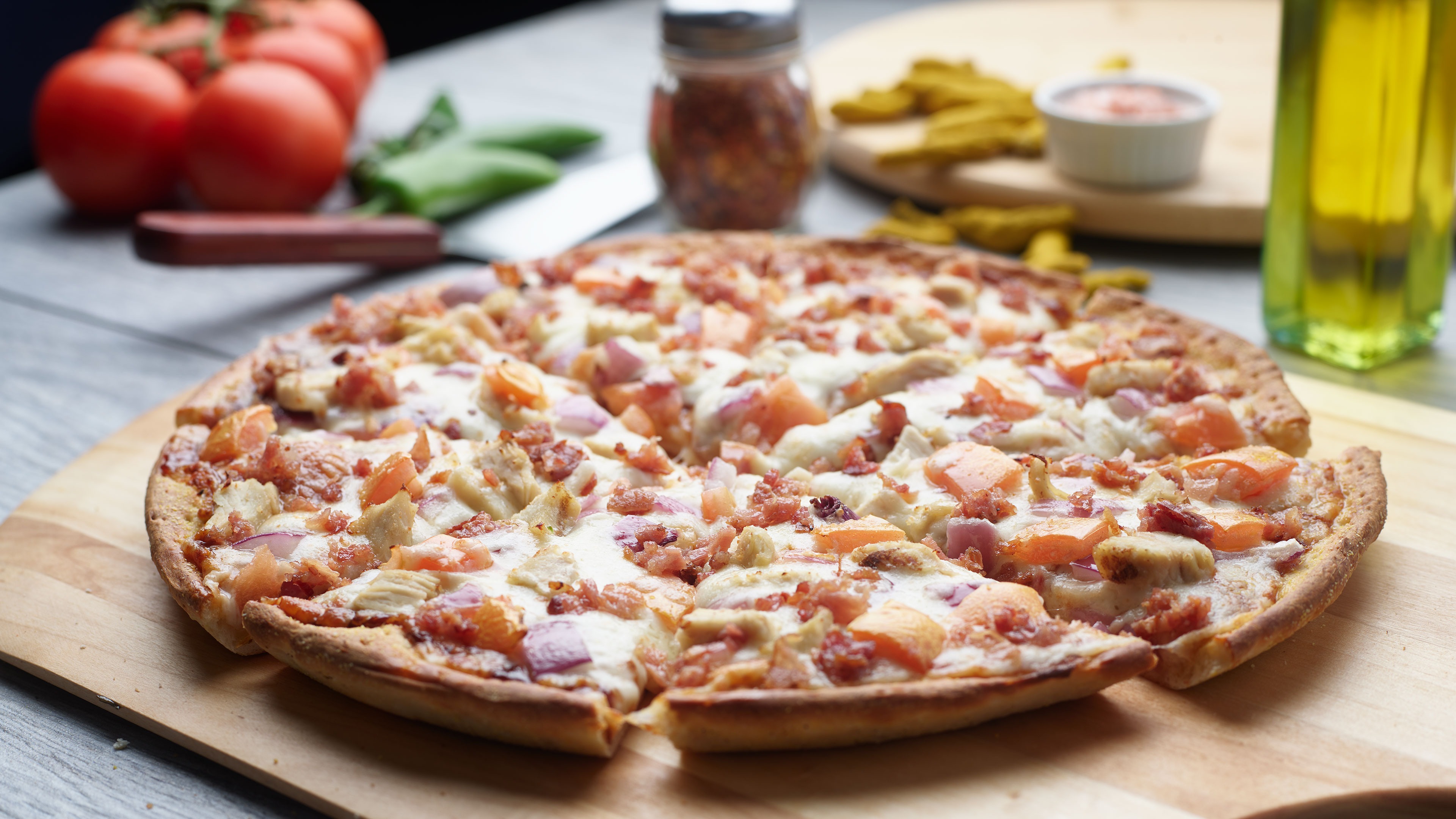 Buffalo Chicken Pizza