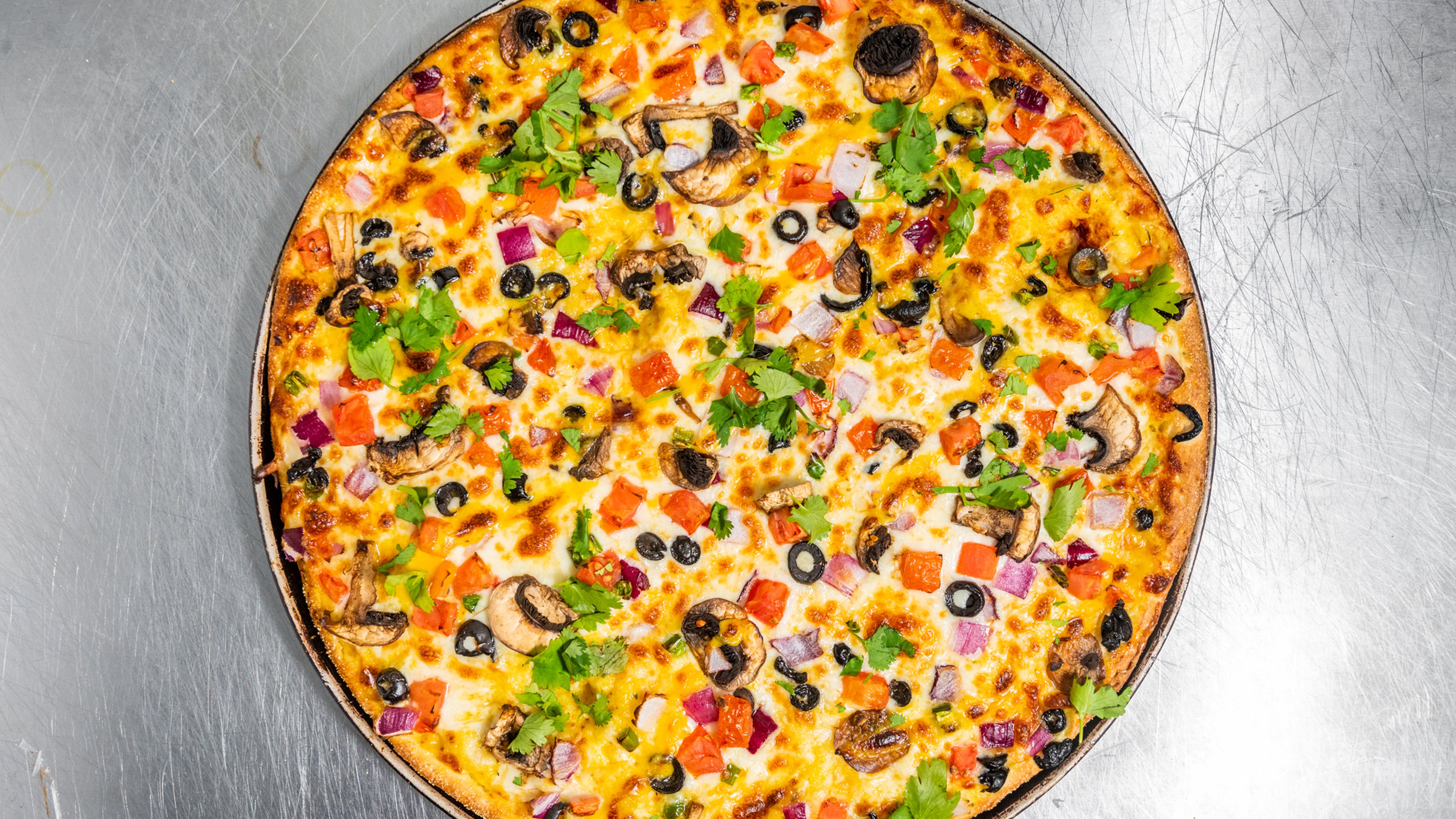 Curry Veggie Pizza Twist