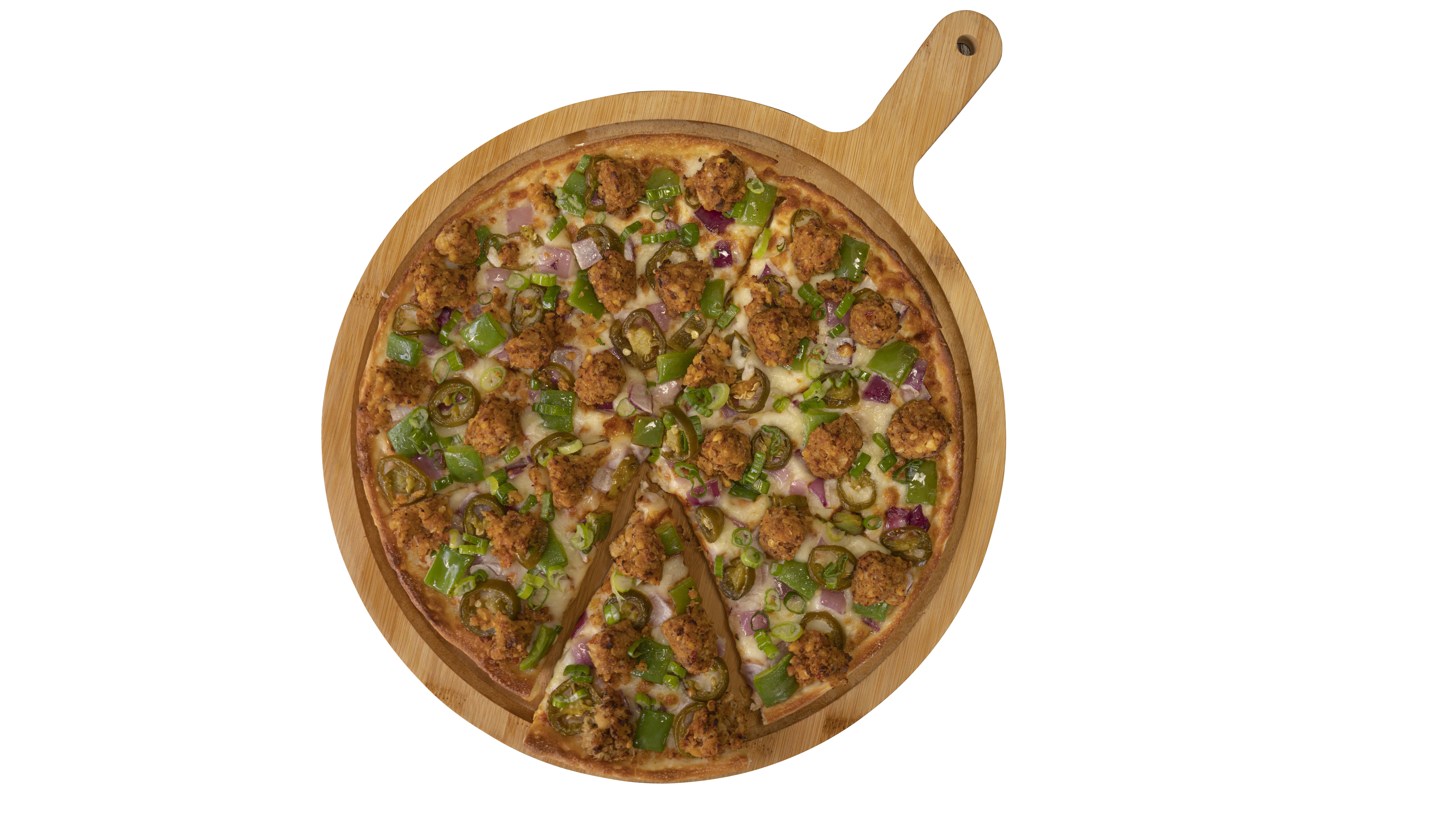 Manchurian Veggie Pizza Twist