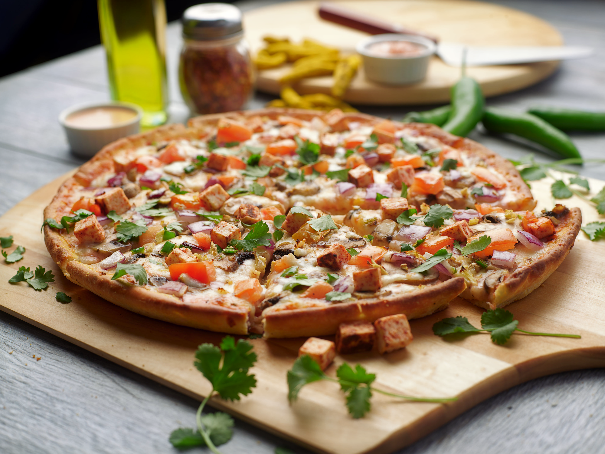 Tandoori Veggie Pizza Twist