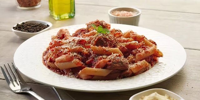Meatball Penne Pasta