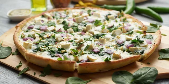 Pesto Chicken PizzaTwist (Detroit Style Pan Crust Pizza)