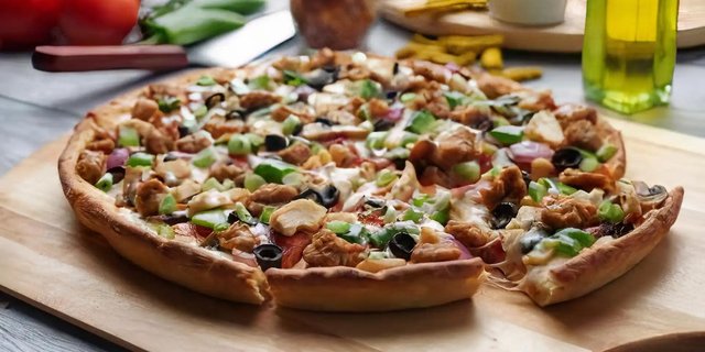 Twisty's Favorite Naan Pizza