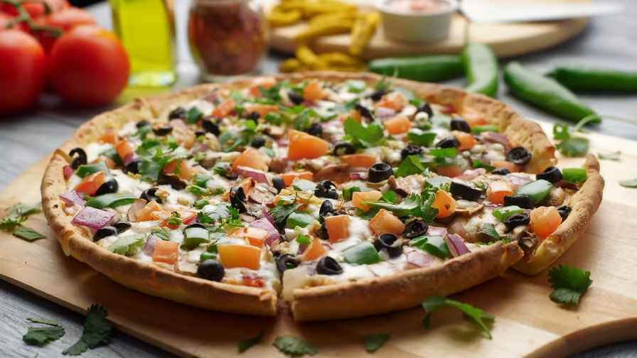 Indian Garlic Veggie/ Paneer