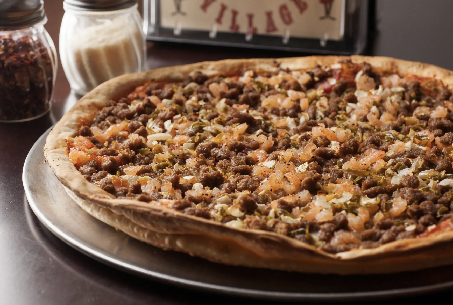 Five-to-seven Toppings Pizza (13" Large)