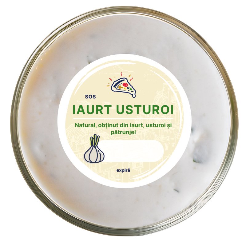 Sos Iaurt cu usturoi