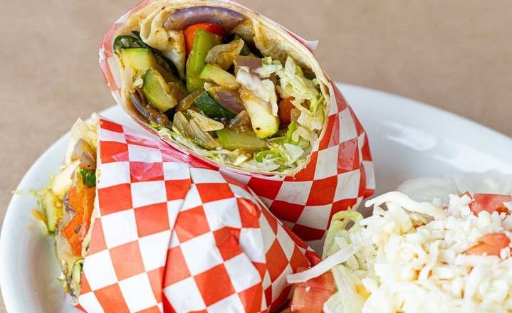 Roasted Veggie and Pesto Sandwich