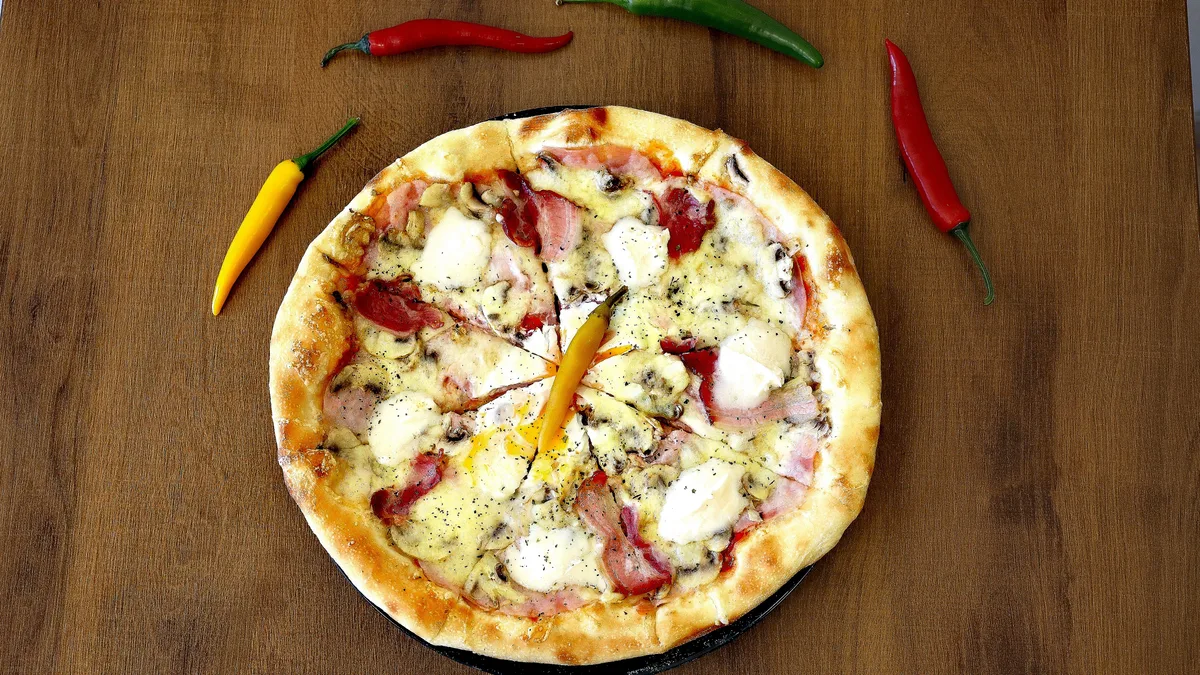 Pizza srbijana velika 50 cm