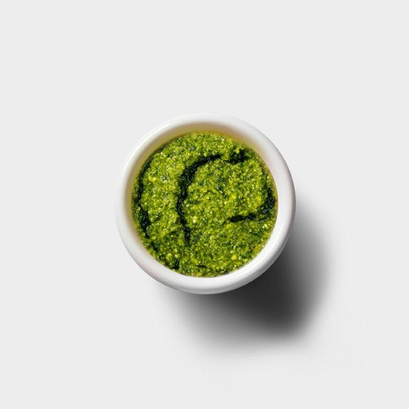 BASIL PESTO ON THE SIDE