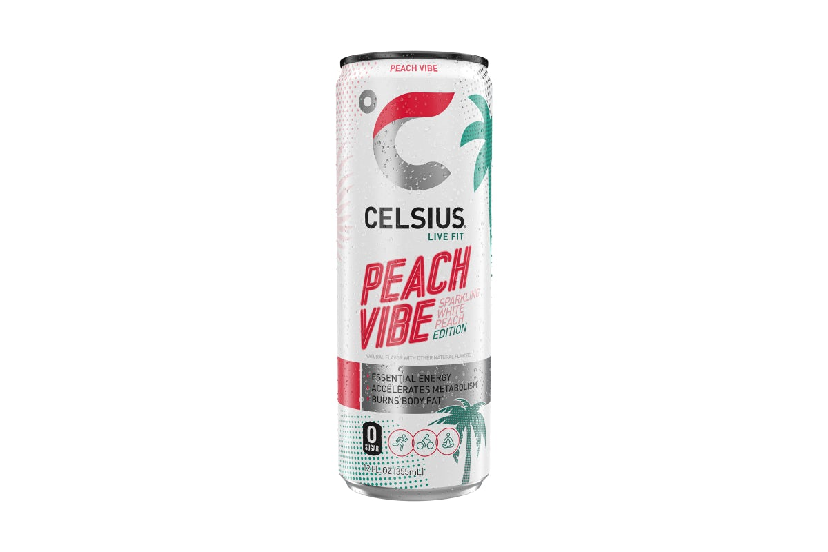 CELSIUS PEACH VIBE - 12 oz
