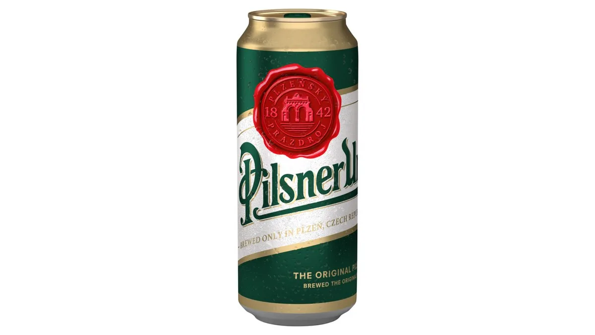 Pilsner Urquell - plech 0,5 l