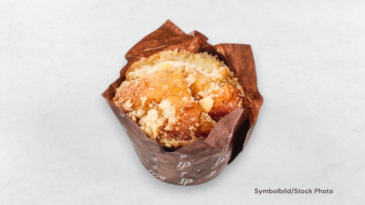 Muffin Caramel Hazelnut
