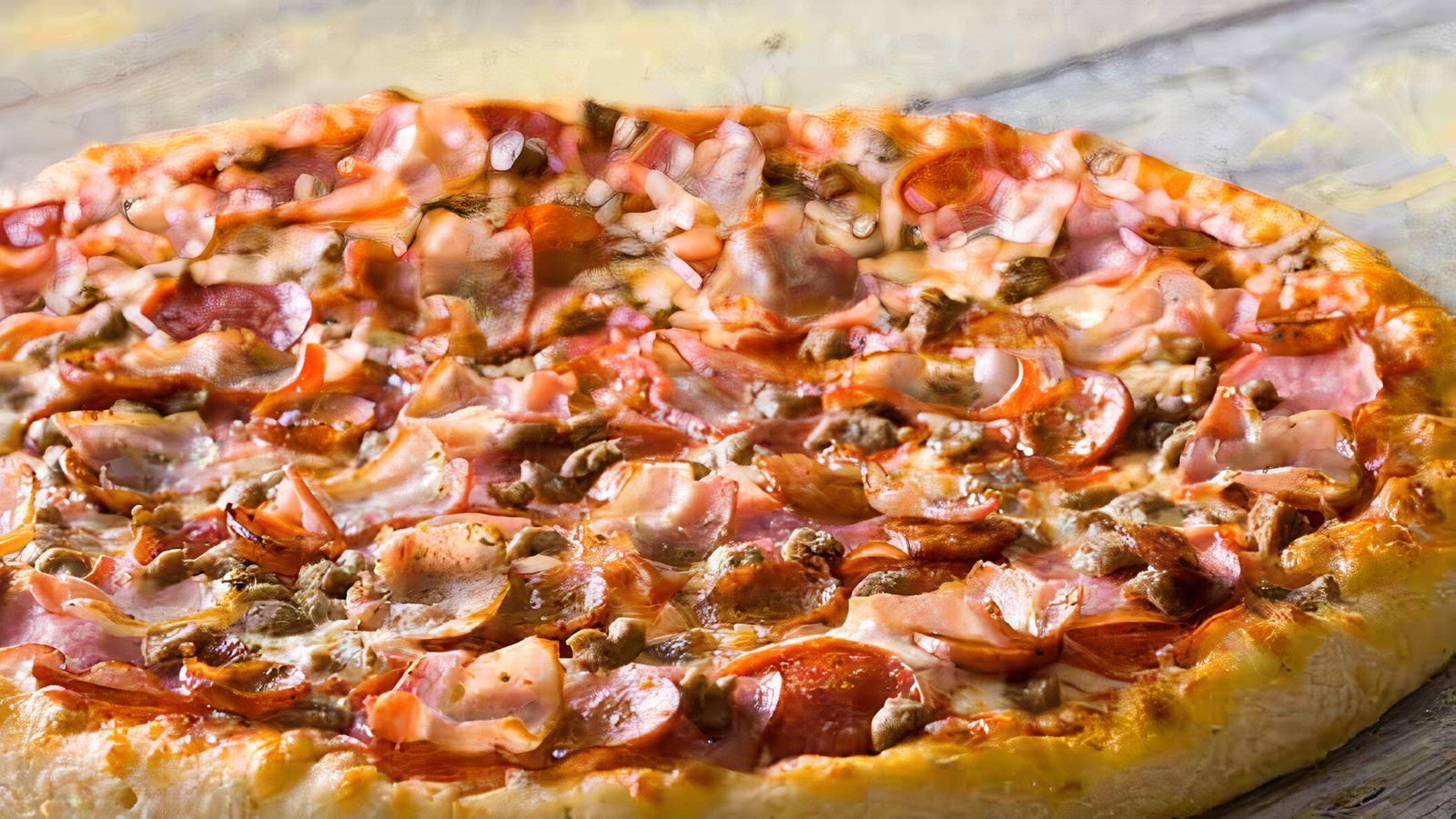 Meat Lovers Pizza (Large (8-10 Slices))