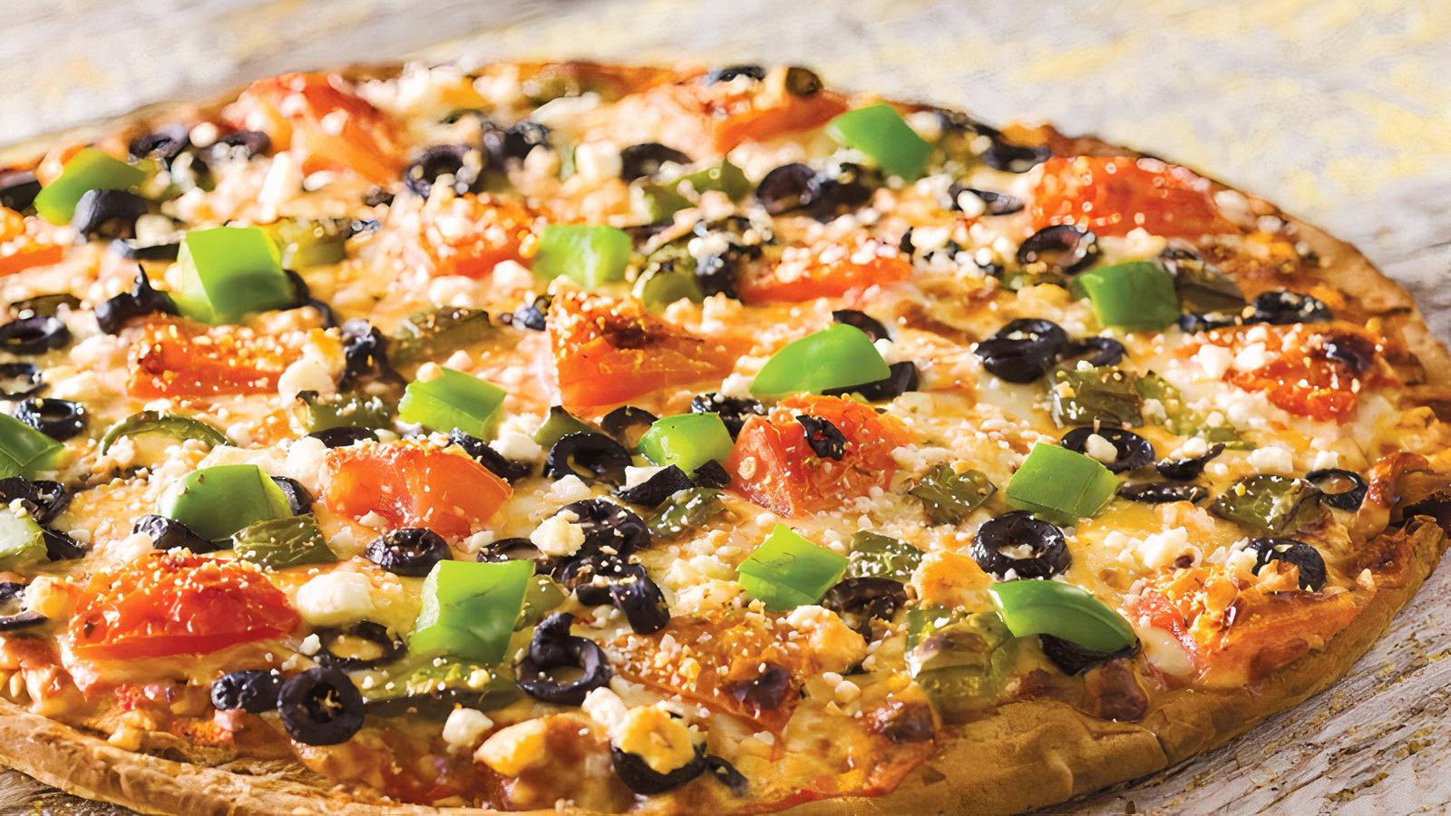 Mediterranean Pizza (Large (8-10 Slices))