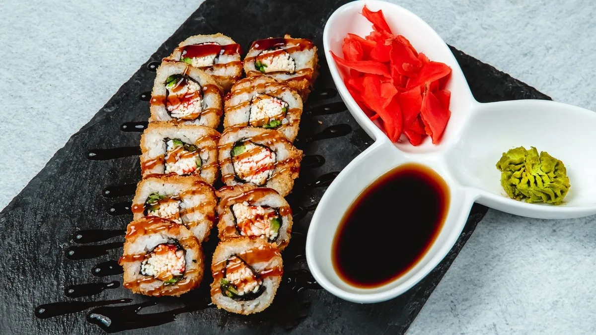 İsti Roll Krab ilə