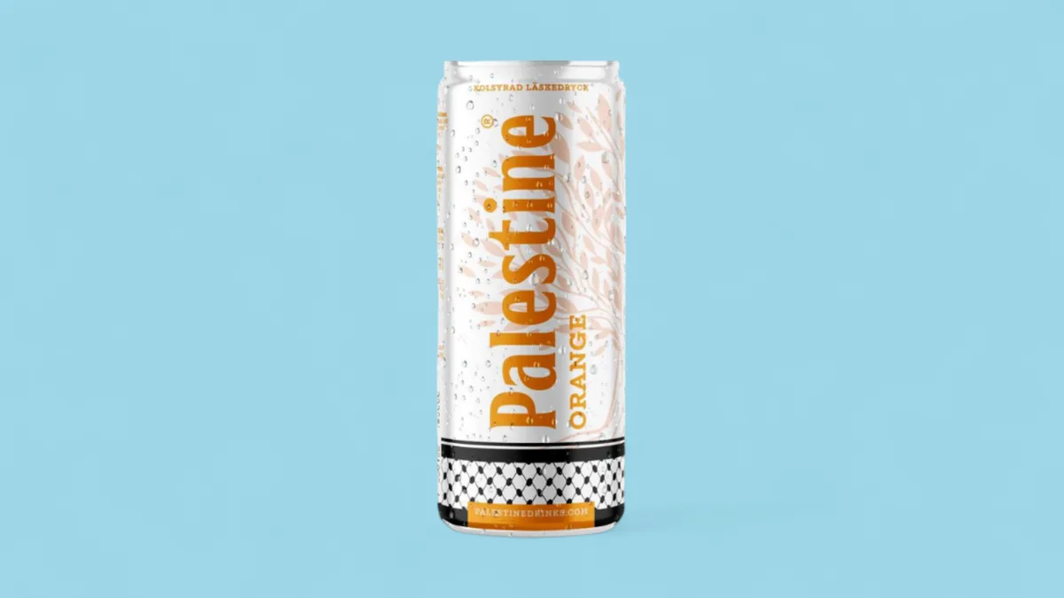 Orange Palestine Cola