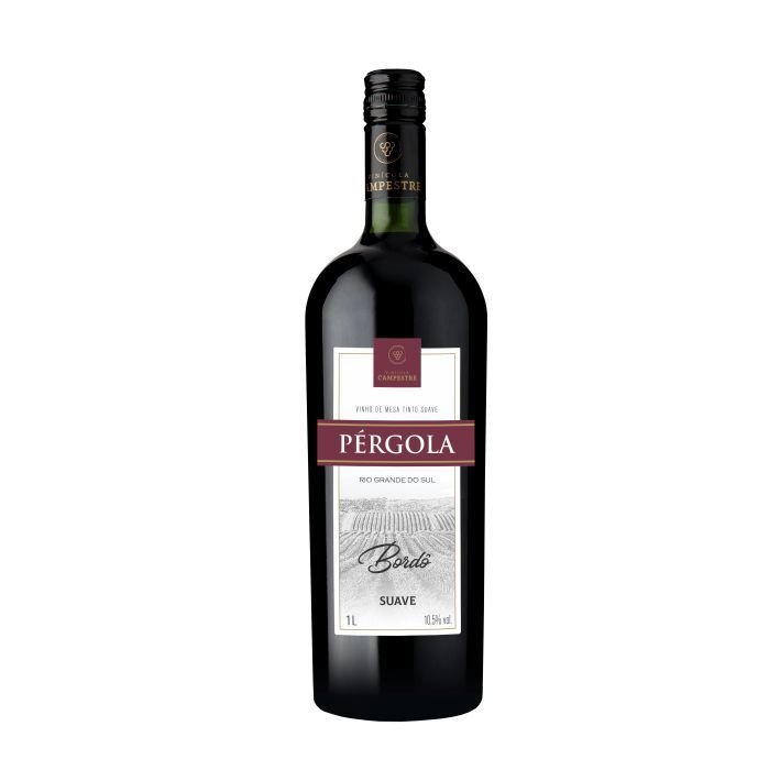 Vinho Tinto Suave Pergola 1L