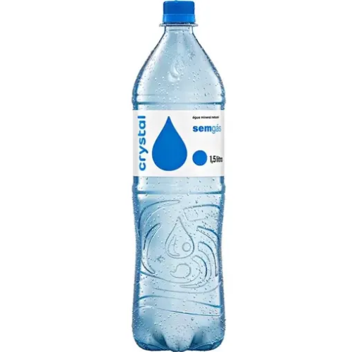 Água Mineral sem Gás Cristal 1,5L