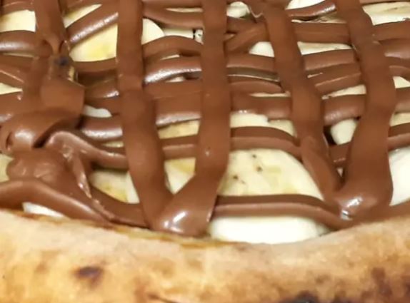 Banana com Chocolate (4 Fatias)