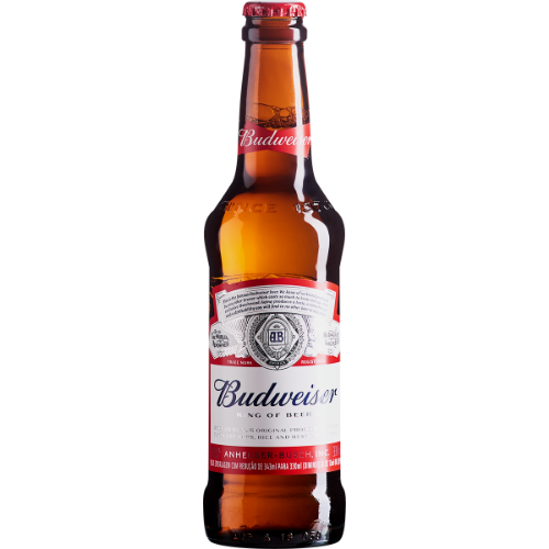 Cerveja Longneck Budweiser 330Ml