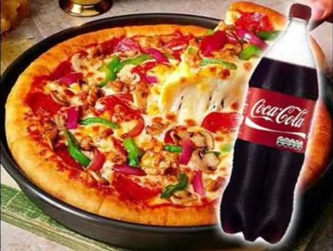 Combo Pizza Grande + 1 Coca-cola 1l