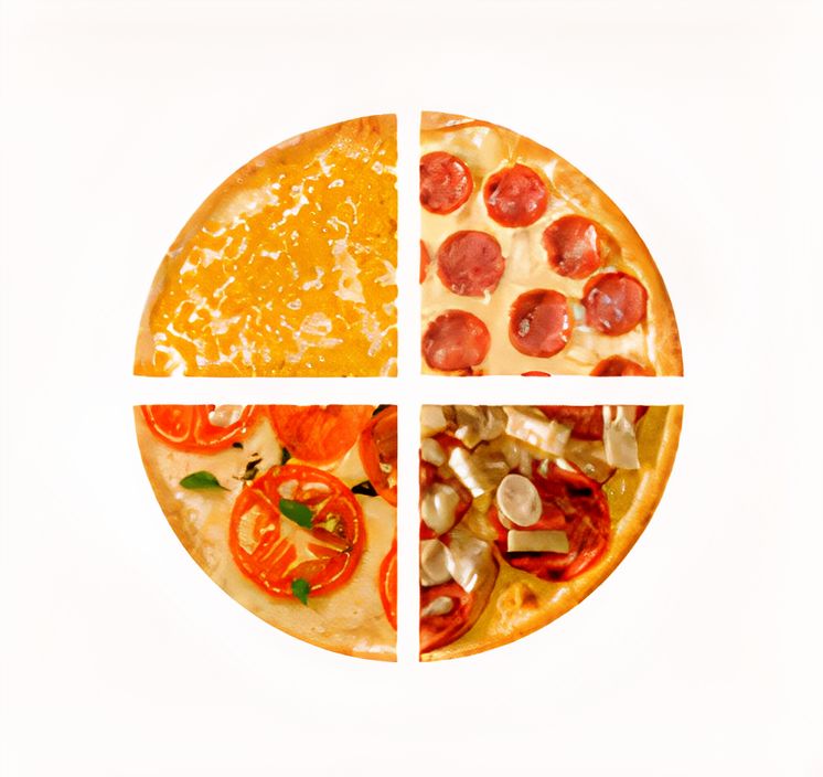 Pizza à Moda Média + Mate Couro 1l