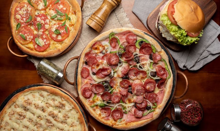 Pizza Gigante Meio a Meio