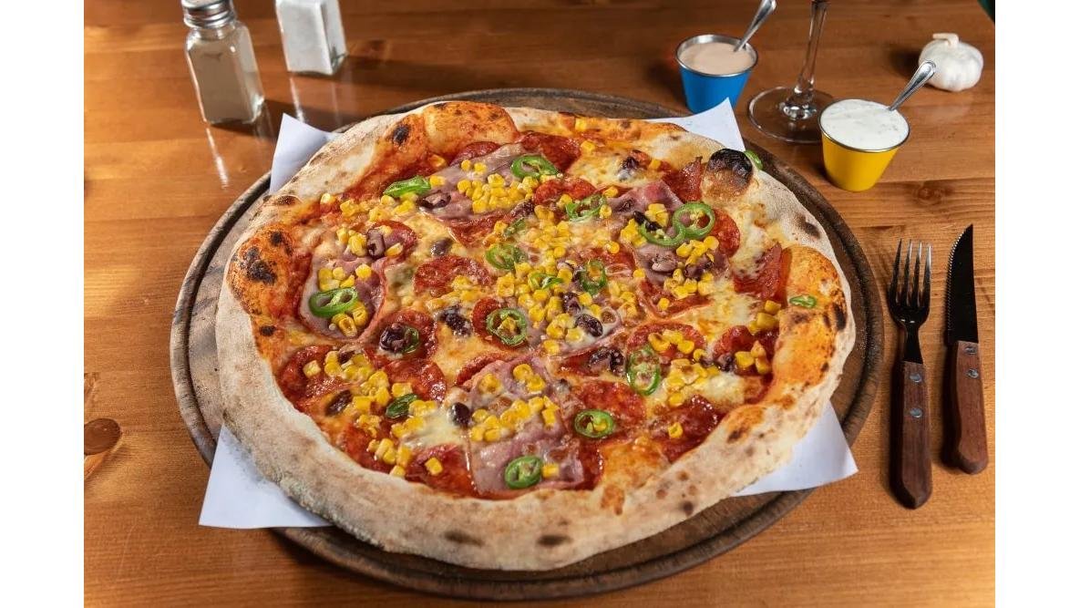 Pizza mexicana (picantă) ø40cm
