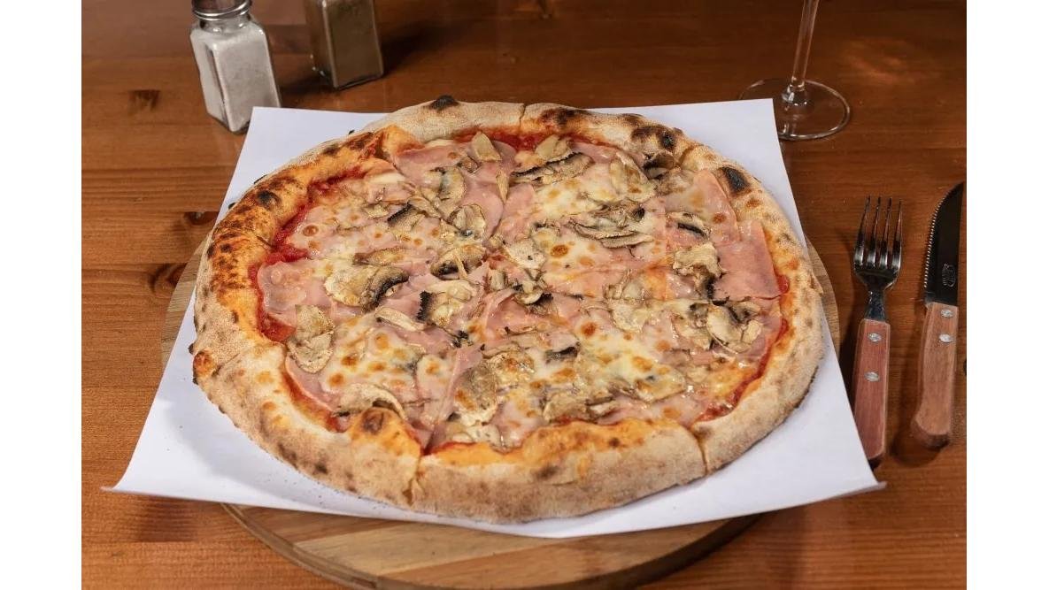 Pizza prosciutto e funghi ø40cm