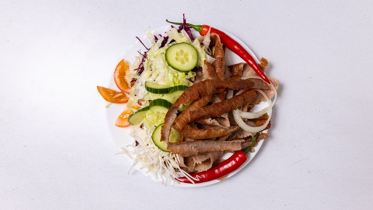 Alibaba  special kebab talíř