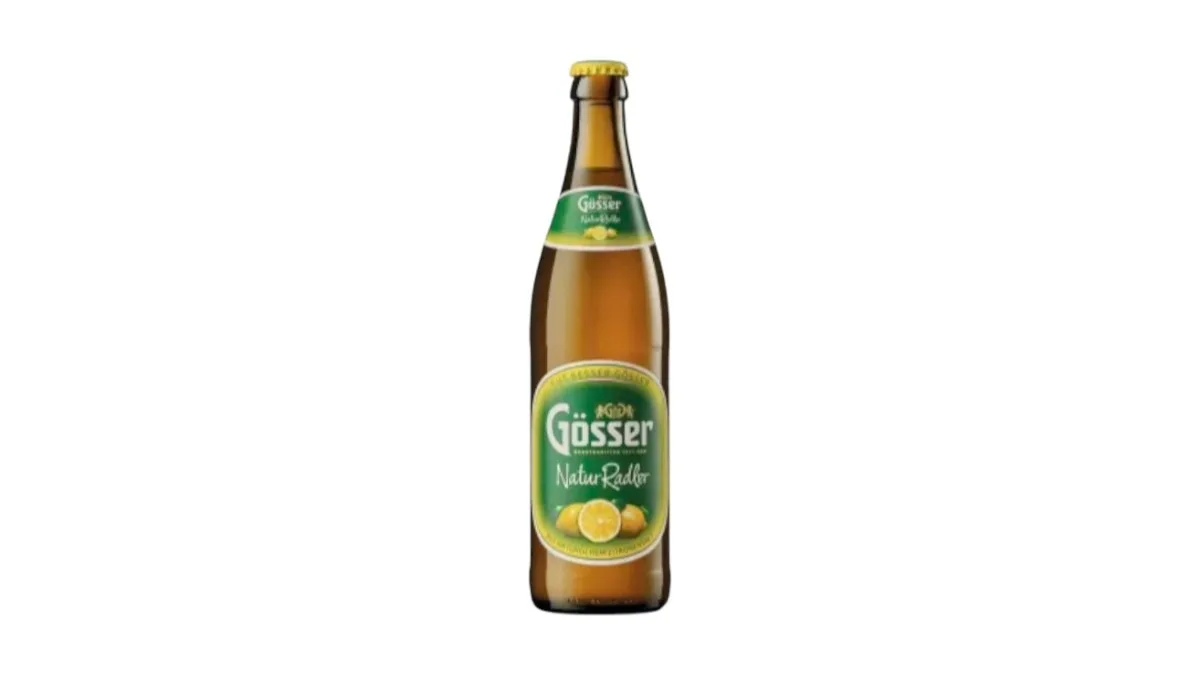 Gösser Naturradler Zitrone Glasflasche 0,5l
