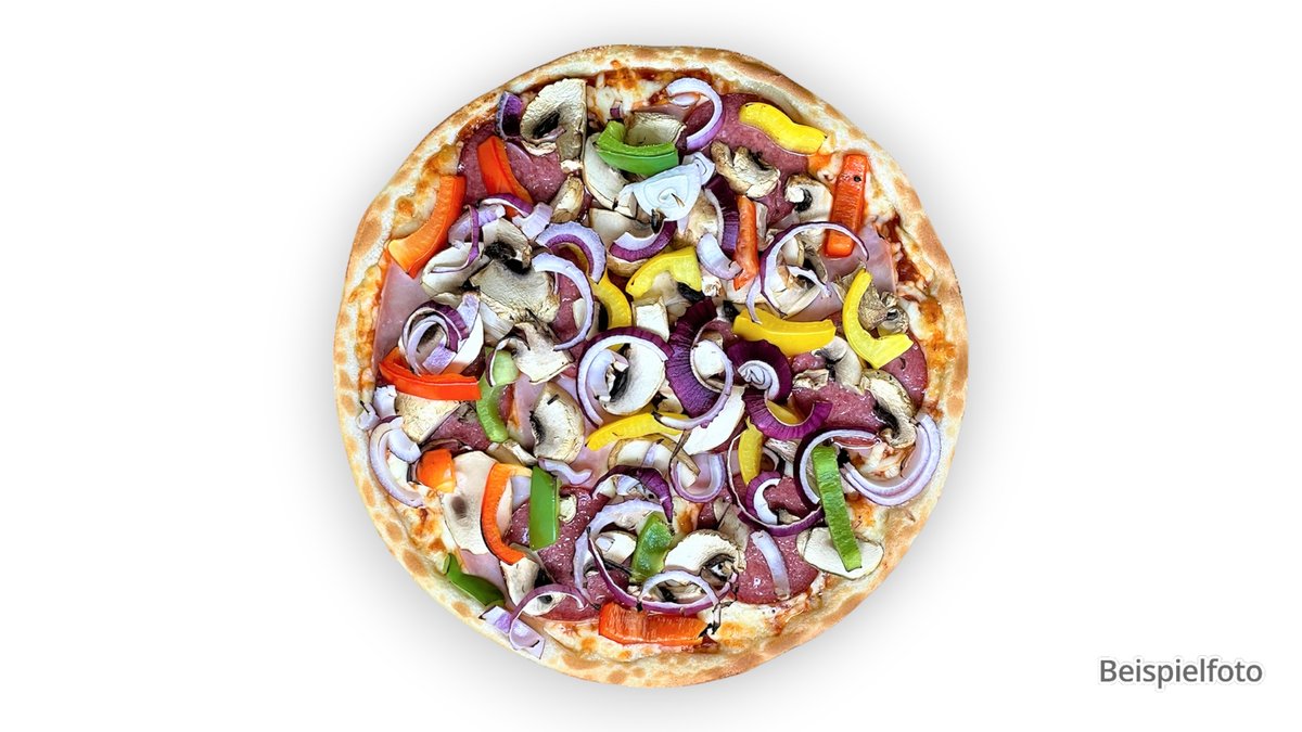 17. XXL Pizza Vier Jahreszeiten