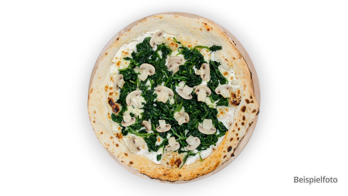 2. Familien-Pizza Spinaci