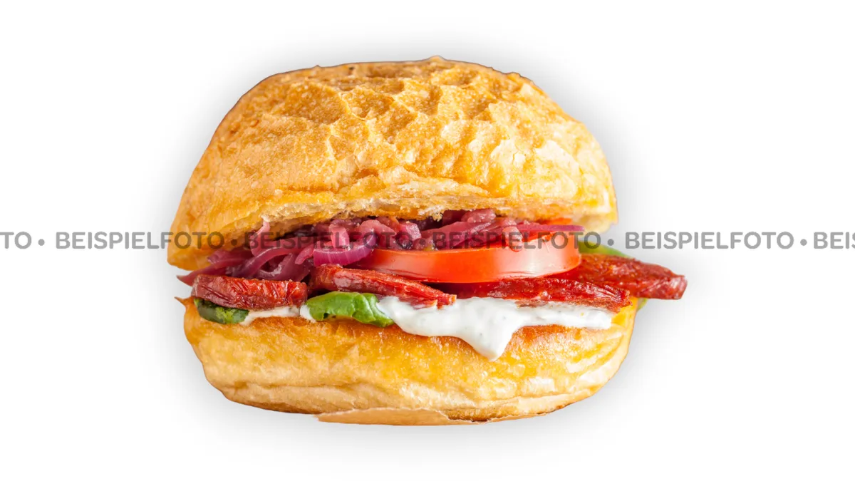 Sucuk Burger Menu