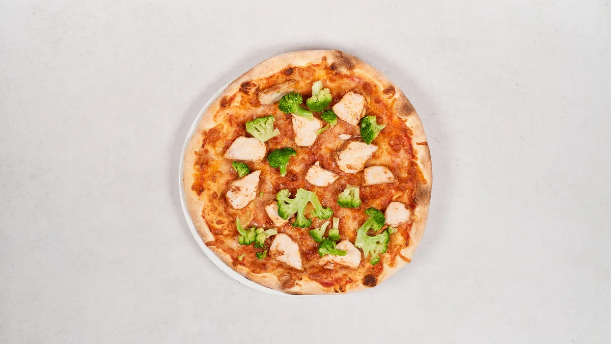 Pizza Pollo Brocoli