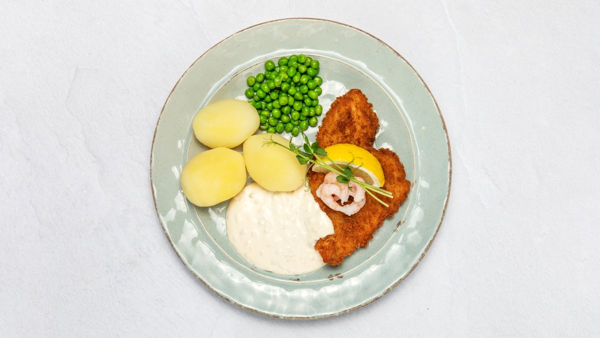 Rödspetta med Stekt Potatis