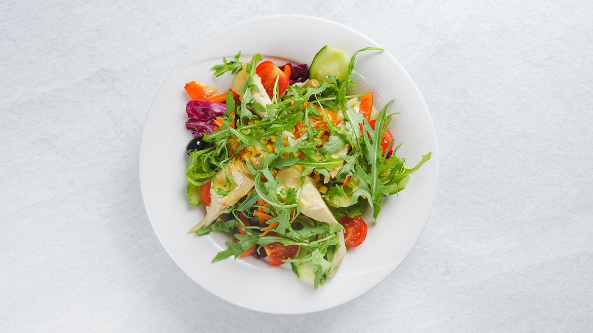 Vegetarisk Sallad