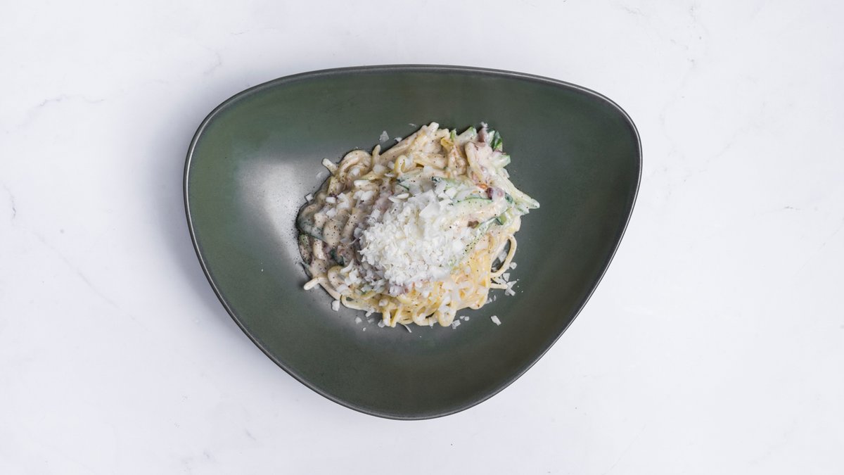 Linguine carbonara