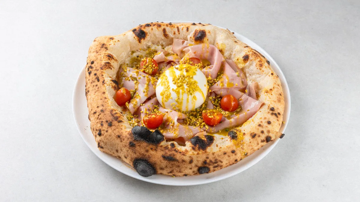 Mortadella e pistacchio