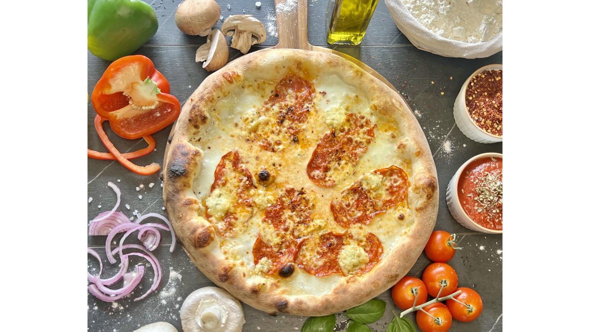 Pizza Quattro Formaggi Piccante