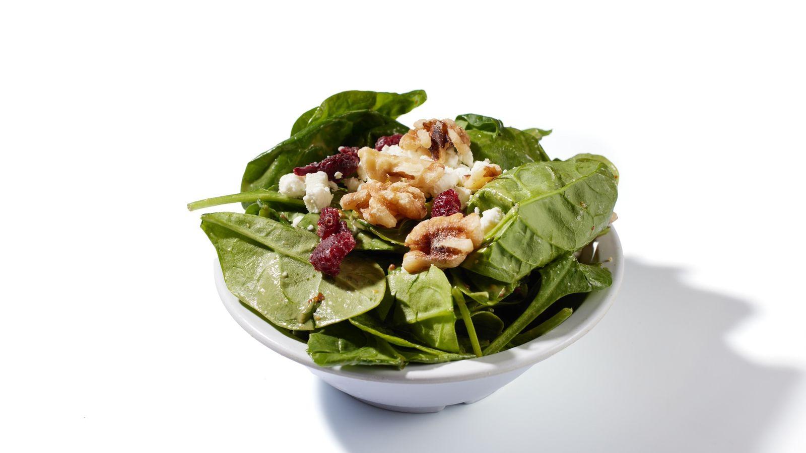 Entrée Salade Épinards // Side Spinach Salad