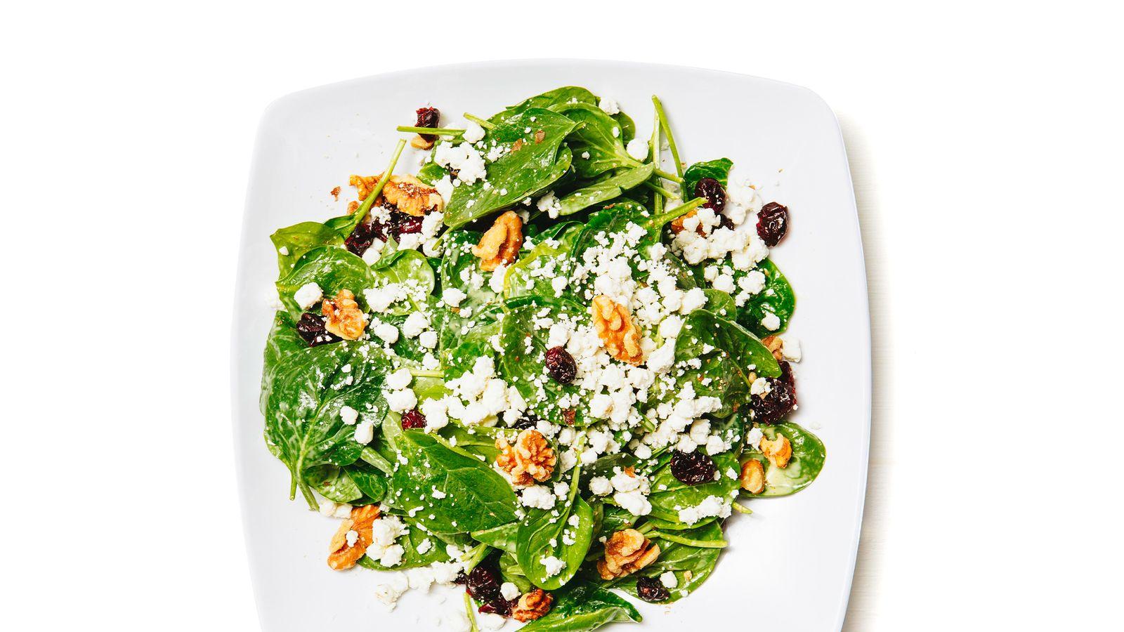 Salade Repas d'Épinard //Meal Spinach Salad