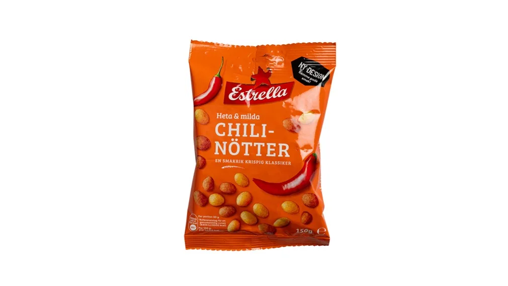 Chilinötter 400 g