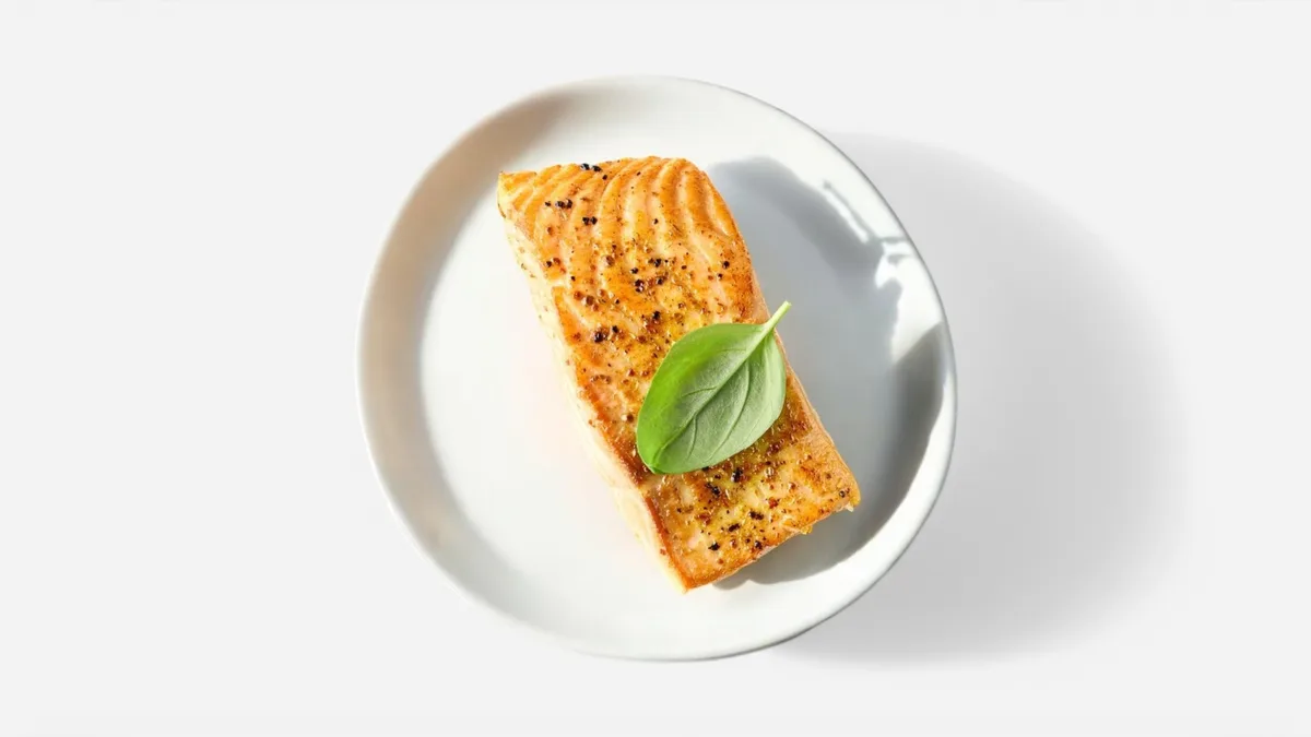 TRANCIO DI SALMONE ALLA GRIGLIA