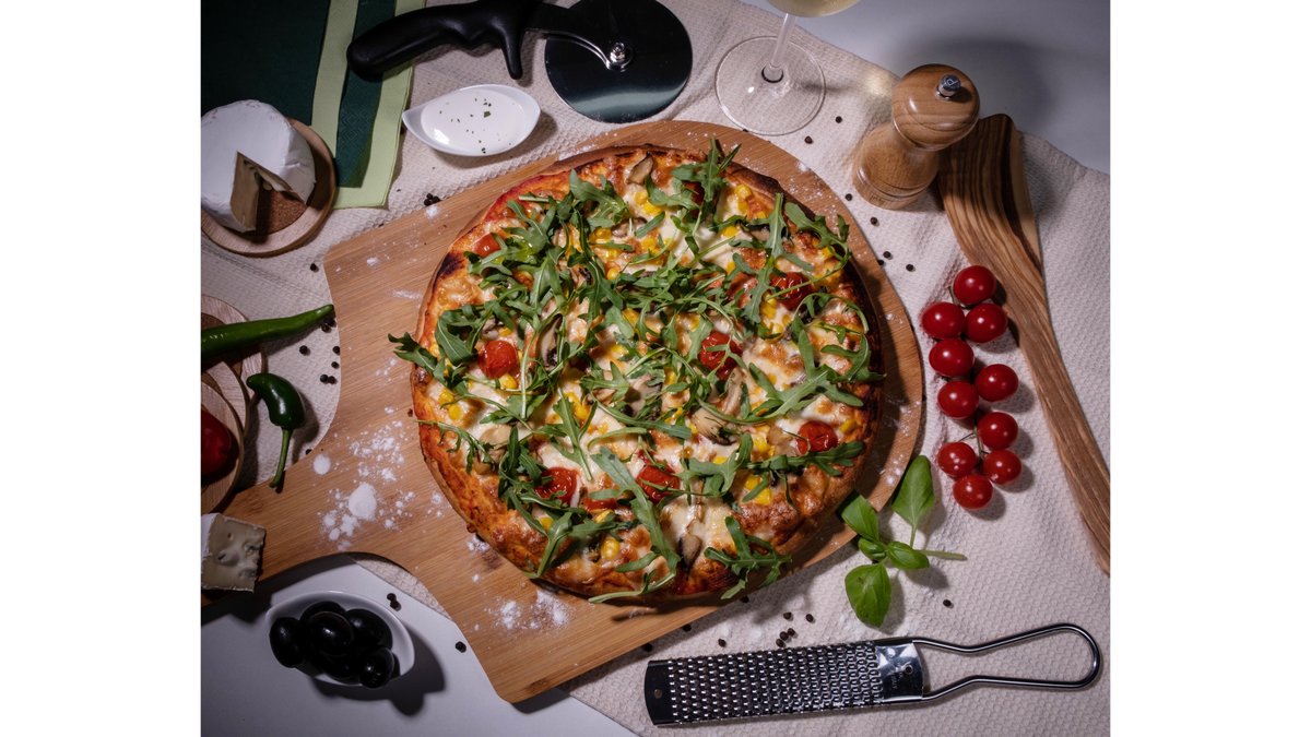 SEO Pizza Lacto Vegetariana